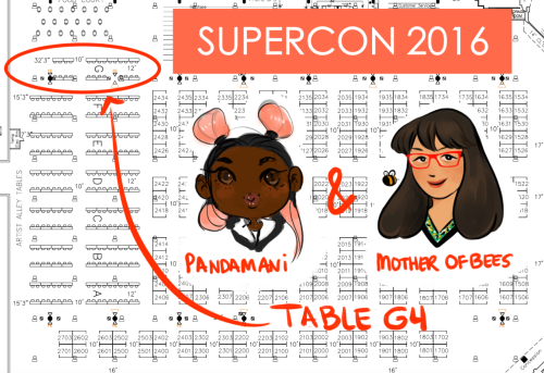 FLORIDA SUPERCON IS NEXT WEEKEND!@pandamani and I are going to be tabling together there July 1-4 at