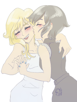 kingdomsaurushearts:  NamiXi ko-fi doodle!Much deserved love, NamiXi rights!You didn’t leave your name, so I messaged your email connected to your paypal, hope you like it! &lt;3