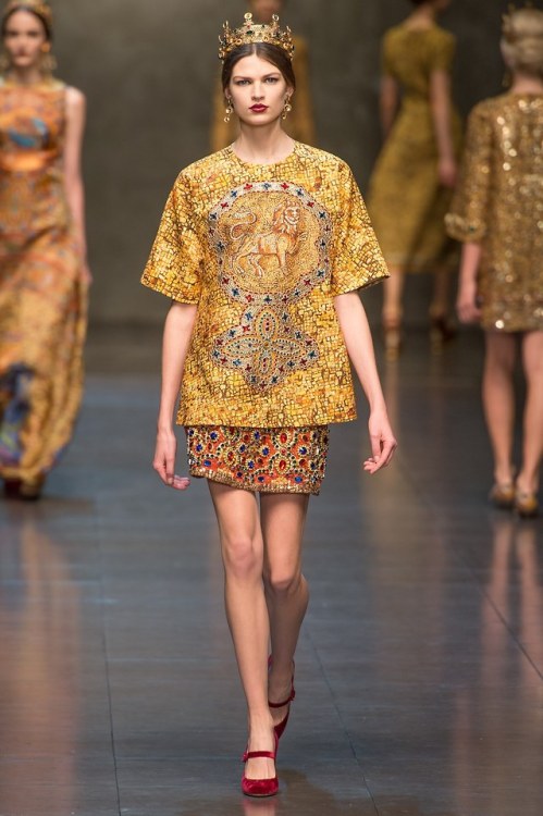 sartorialadventure:Dolce and Gabbana, fall 2013 RTW (high-res photos; click to enlarge)