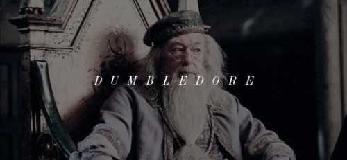 gambolandjapes: [ Favourite Characters: Albus Dumbledore ]  “Dumbledore says he doesn’t care what th