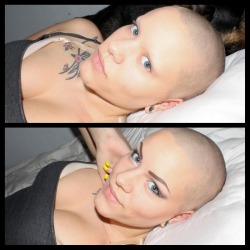 mygirlfund-events:  Wow, MyGirlFund’s Aurora is a stunner with and without hair and makeup.  