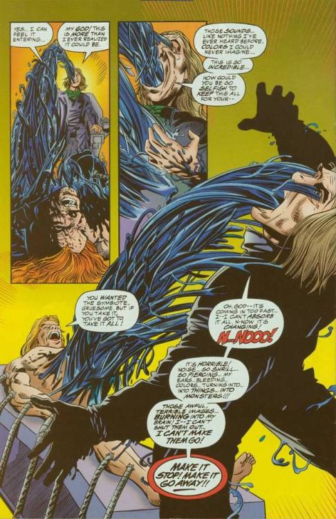 symbisexual-disaster: land-of-brains-and-chocolate: venom of the day: that is certainly a take THIS 