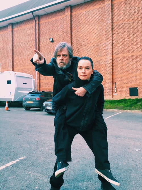 theactualdarkside: “A long time ago (last week I think) In a galaxy far, far way(@PinewoodStud