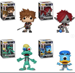 kh13: Funko POP! Kingdom Hearts III Sora and Monster Form Sora, Donald, and Goofy have been revealed!