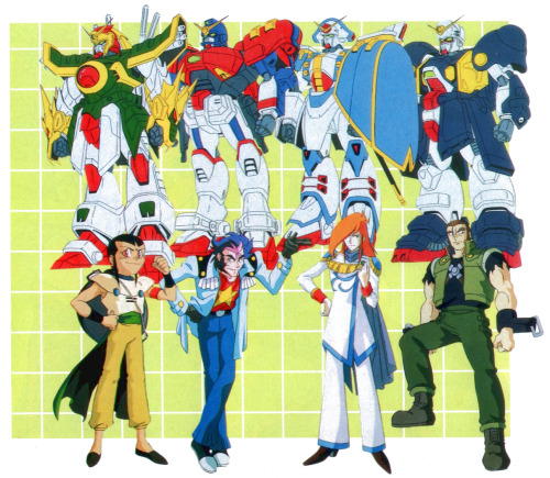 animarchive:    Mobile Fighter G Gundam (Animage, adult photos