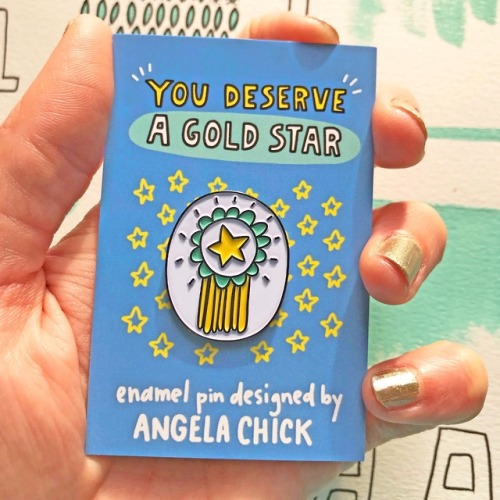 sosuperawesome: Enamel Pins Angela Chick on Etsy See our #Etsy or #Enamel Pins tags