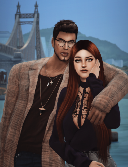 15 Day Sim Couples Challengeoriginal postDay 1 - A picture of your main couple togetherMy couple Min