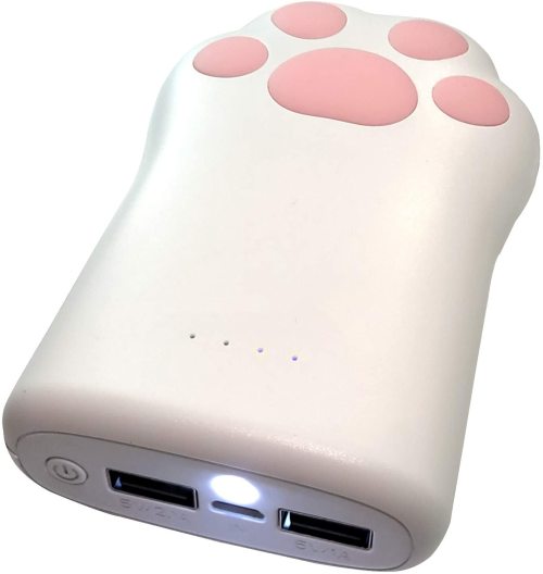 magicalshopping: ♡ Cat Paw Portable Power Bank Charger ♡ 