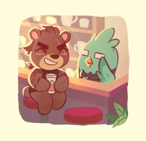 maplebars:  i can’t play pocket camp on my cruddy phone but i can at least draw this to ease the pain…… :’) 