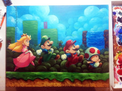 retrogamingblog:  Super Mario Bros 2 Painting