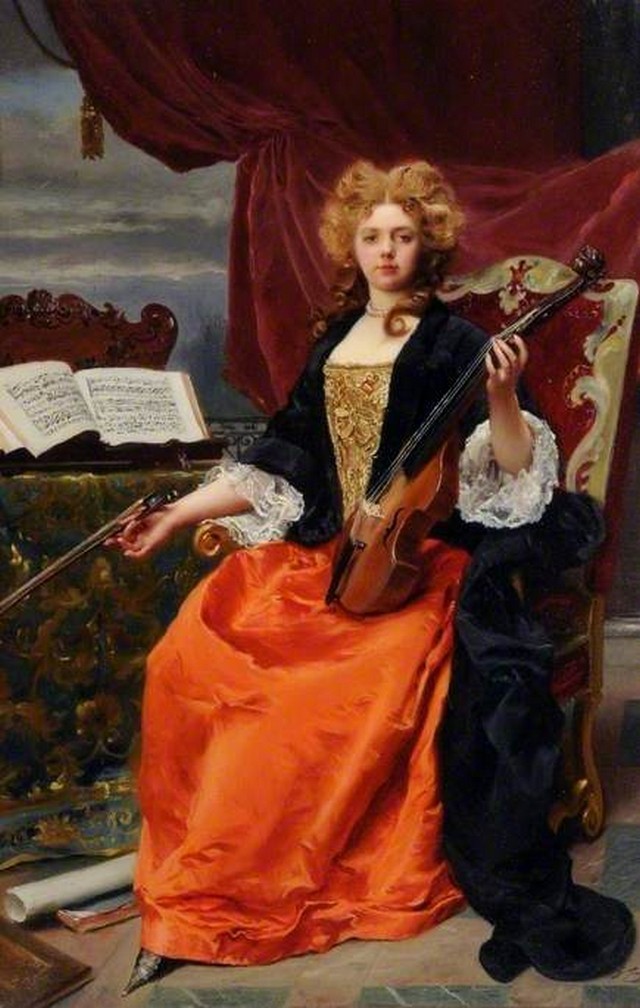 Books and Art: Music. Gustave Jean Jacquet (French, 1846-1909)....