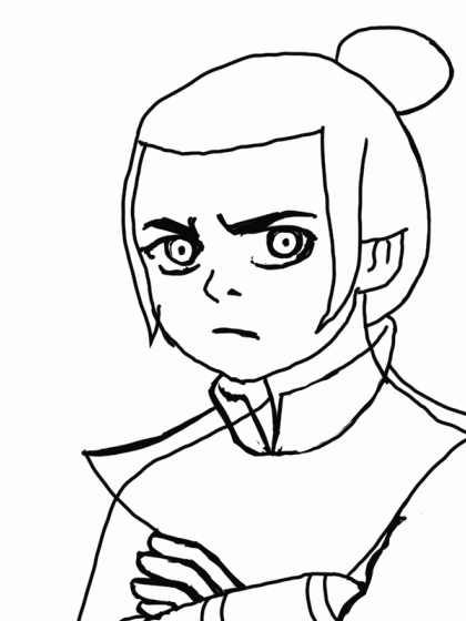 Since Im Away From My Desktop, Animating A Grumpy Child Azula Seems Like A Good Mini-project. Hopefully