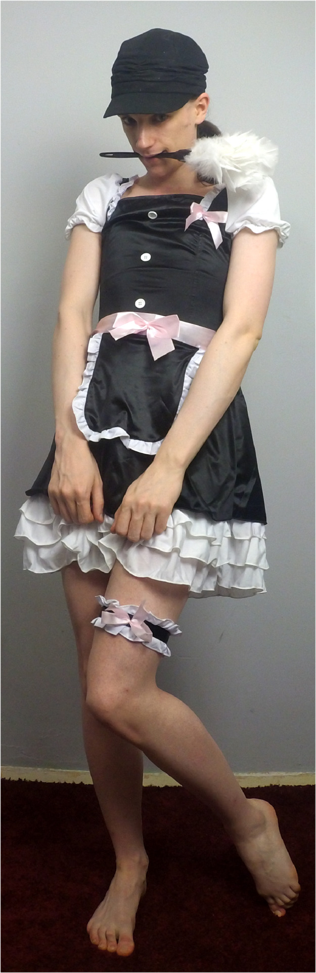 So, I got a maid’s outfit. I know I’m going to EF within the next few days, but