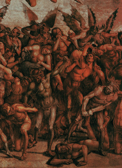 sakrogoat:   Luca Signorelli, The Last Judgement (detail)