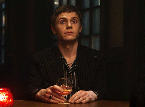 evanpeters:EVAN PETERS AS AUSTIN SOMMERS IN AMERICAN HORROR STORY: DOUBLE FEATURE EPISODE 1 &amp; 2