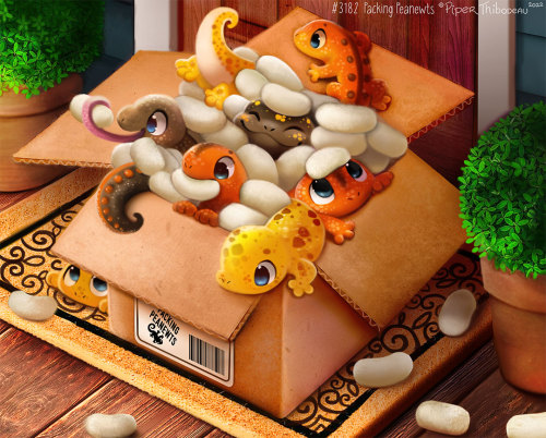 cryptid-creations: #3182. Packing Peanewts 95% funded on Kickstarter for our Apricat Plushie with 9 