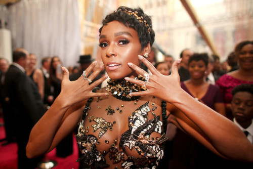mrfearlessriot:Janelle Monae • 2017 Academy Awards