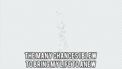 trianglemix:  Dreams are hopeless aspirationsIn hopes of comin’ trueBelieve in yourselfThe rest is up to me and you 