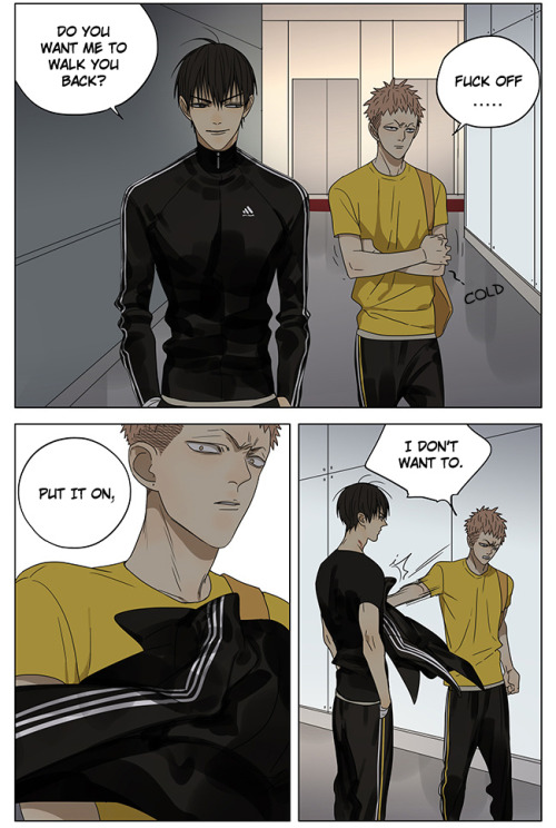 Old Xian update of [19 Days] “going home”, translated by Yaoi-BLCD.Previously, 1-54 with art/ /55/ /56/ /57/ /58/ /59/ /60/ /61/ /62/ /63/ /64/ /65/ /66/ /67/ /68, 69/ /70/ /71/ /72/ /73/ / 74/ /75, 76/ /77/ /78/ /79/ /80/ /81/ /82/ /83/ /84/ /85/