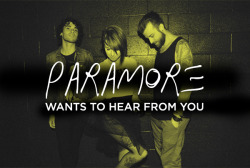 Paramore:  We’d Like To Learn A Little More About You, So That We Can Share Things