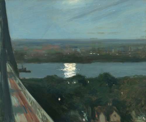 huariqueje:Blackwell’s Island - Edward Hopper 1928American 1882-1967oil on canvas , 34½ x 59½ in. (8