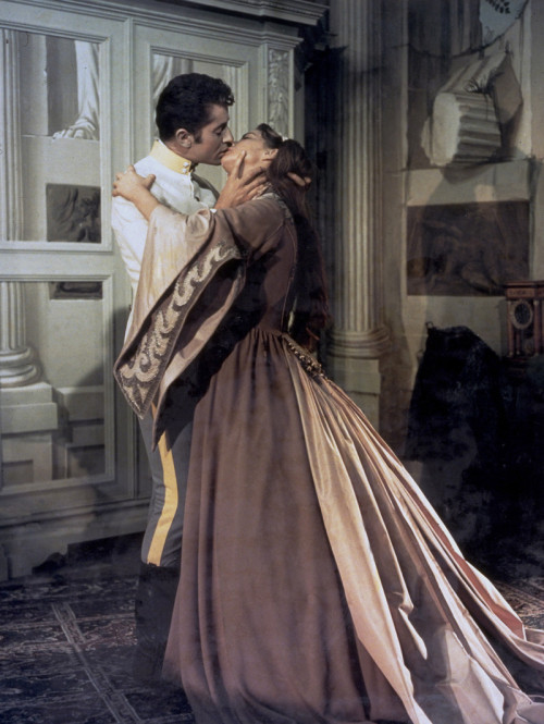 Farley Granger and Alida Valli in Senso directed by Luchino Visconti, 1954