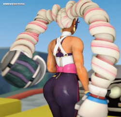 smexy-nation-art:Nintendo Arms Twintelle,