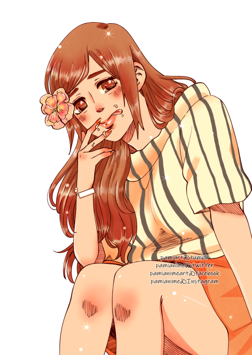  Happy belated Birthday to this cutie! #Orihimeinoue #Bleach #Orihime #myart 