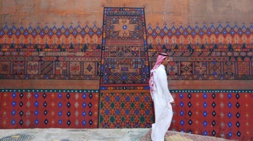 saudi-post:  Al-Meftaha Art Village Abha - Saudi Arabia