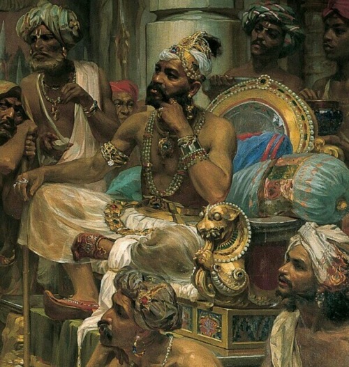 Vasco Da Gama Before The Zamorin Of Calicut (1898) By Veloso Salgado