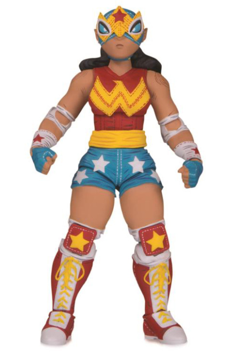  In 2019, DC solicited a lucha libre Wonder Woman, which I had to have, and then they cancelled it. 