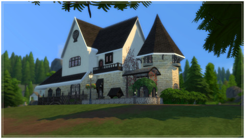 Le Manoir de CaliWitch home No CC, playtested and fully furnished; bb.moveobjects must be activated 