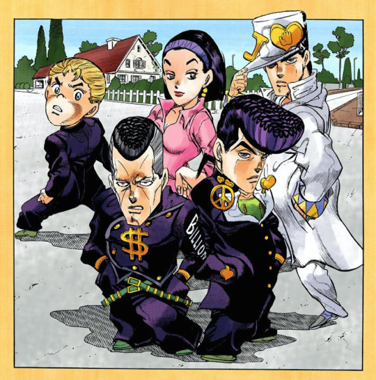 JJBA City Hall」 — I think the promotional pics for the JoJo