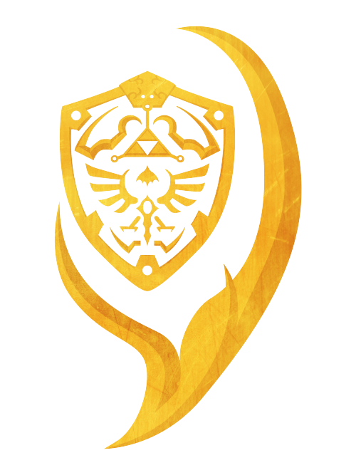 hehadaname:  gallant-designs:  Here’s another LoZ themed item.  It features a golden Hylian Shield hovering near a branch type thing.  It’s all very abstract. Available as a shirt.  Available as an iPhone case.  Available as a Sticker.  Available