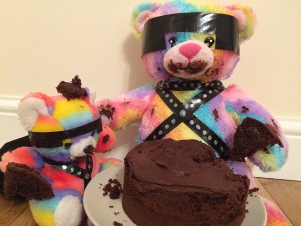 Did Harry Styles And Louis Tomlinson Take Rainbow Bondage Bear To A Drag  Show?