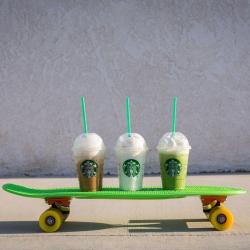 frappuccino:  Let’s roll. #frappuccinohappyhour