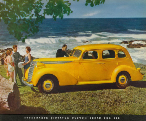 Studebaker, Sales manual, 1937. Studebaker Corp. Via Hagley digitalFeatured is the industrial design