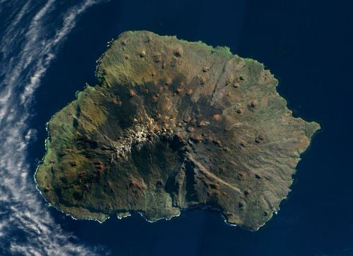 Scattered by conesVolcanic cones (150 in total) on Marion Island almost appear are spots on a teenag