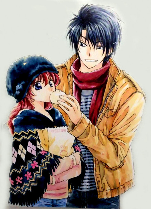 sapphire-san:Hak (+ Yona) in a modern AU setting