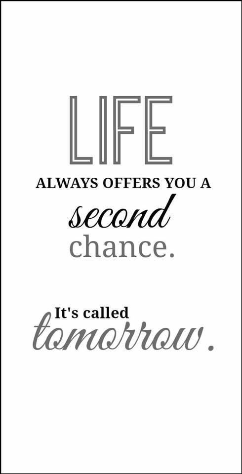 introvertunites:  depressionhope:  Tomorow-new day new chance!  Follow @depressionhope