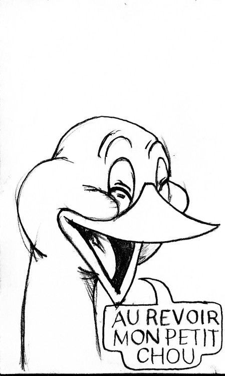 notalkingplz:  It’s a bird, get it?