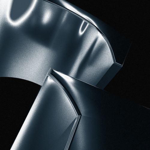 From our series… 3D imagined curves of our typeface Rasmus.www.new-letters.de