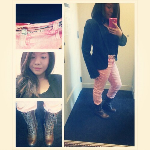 Love me pink. ♡ #ootd #sacramento #hotel #sheratonhotel #hugemirror #love #self #selfie #selca #pink