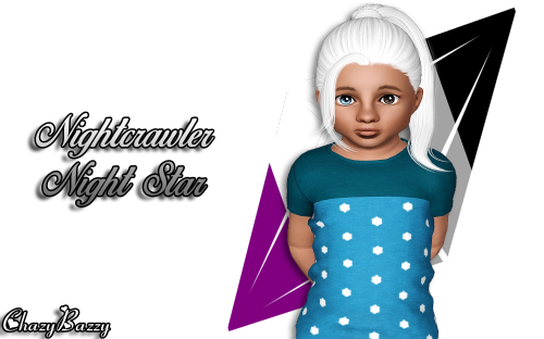 Nightcrawler Night StarAll Ages FemaleCustom ThumbsCredits4t3 and Age Conversion by MeDownload  