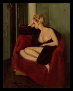 adhemarpo:  Nu, 1940, Gil Elvgren. (1914