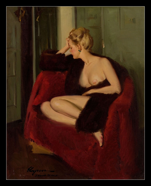 adhemarpo:  Nu, 1940, Gil Elvgren. (1914 - 1980) 