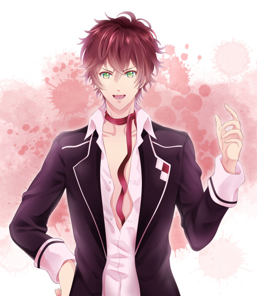 Ayato might not be my favorite diaboy anymore, but he sure was fun to draw!