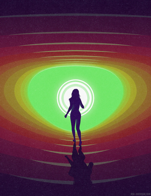 Tunnel Vision, a new print series inspired by 70s sci-fi poster design. The first image was the Augu