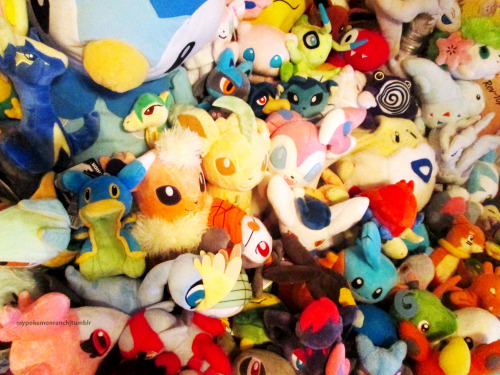mypokemonranch:  Pokemon Dolls & Plushies Collection