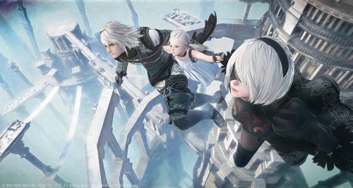 demifiendrsa: New key visual for NieR Reincarnation to commemorate the 12th anniversary of the NieR 